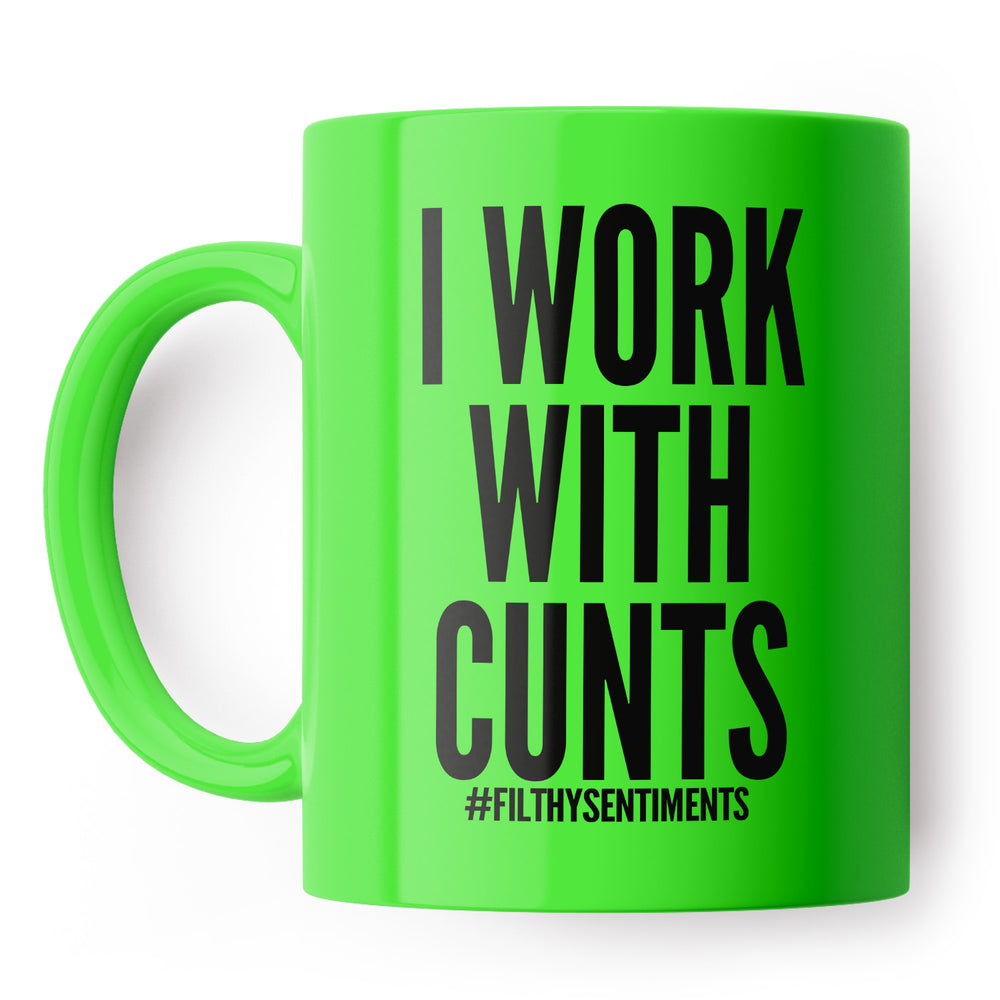 I Work With Cunts Mug #3 image